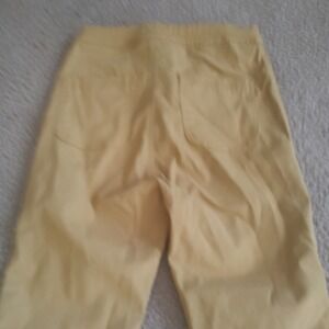 Swank A Posh‎ Superga-68 Mustard Yellow/Mint Green High Waist Stretch Size L